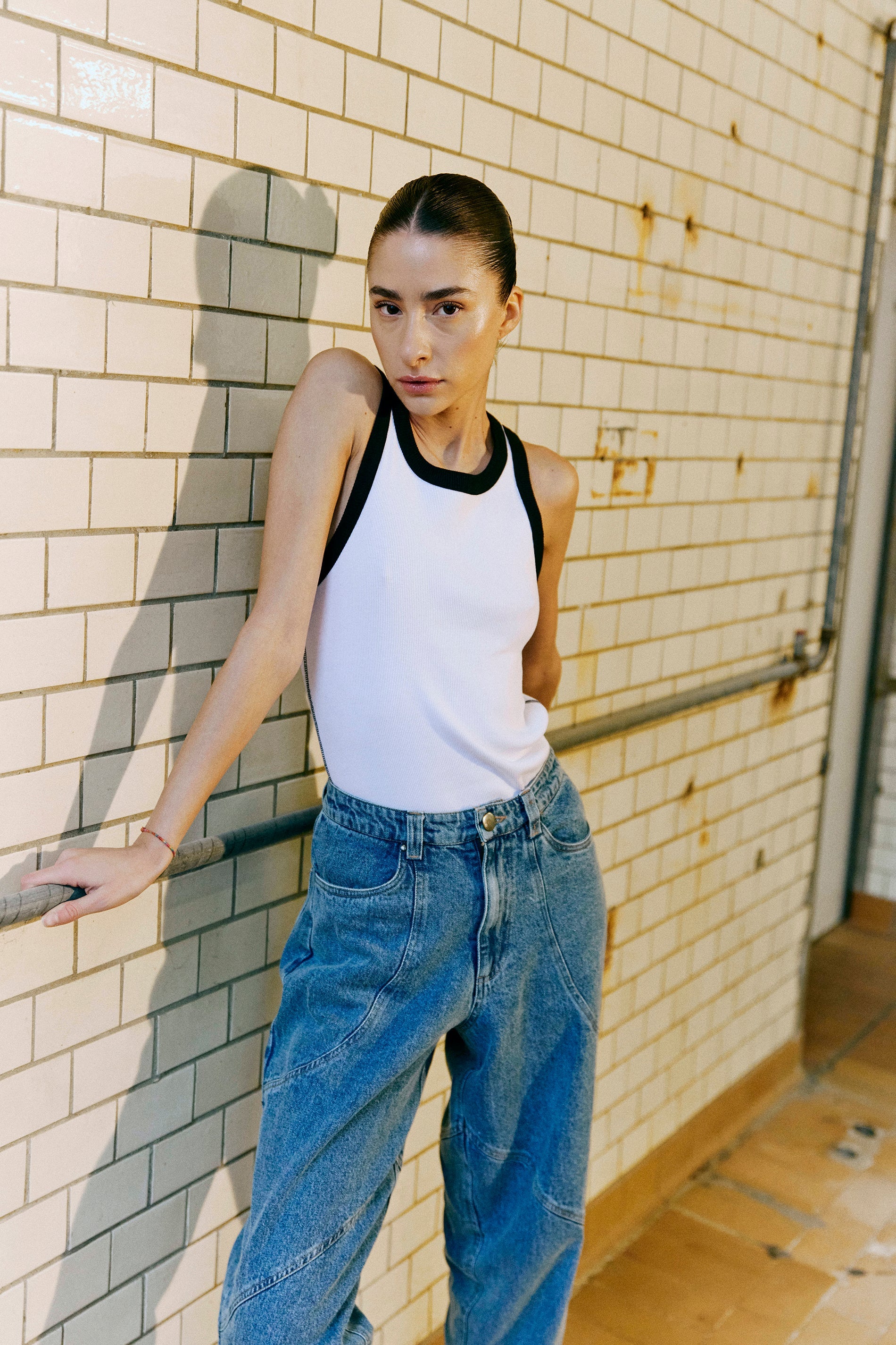 HUMBLE OpalHBS top - White combi