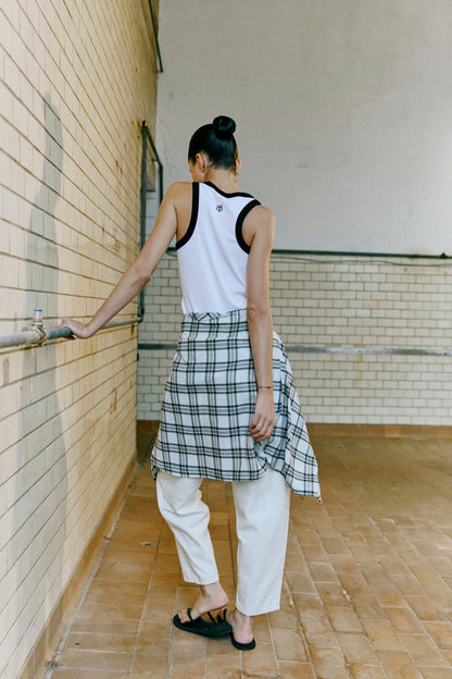 HUMBLE OpalHBS top - White combi