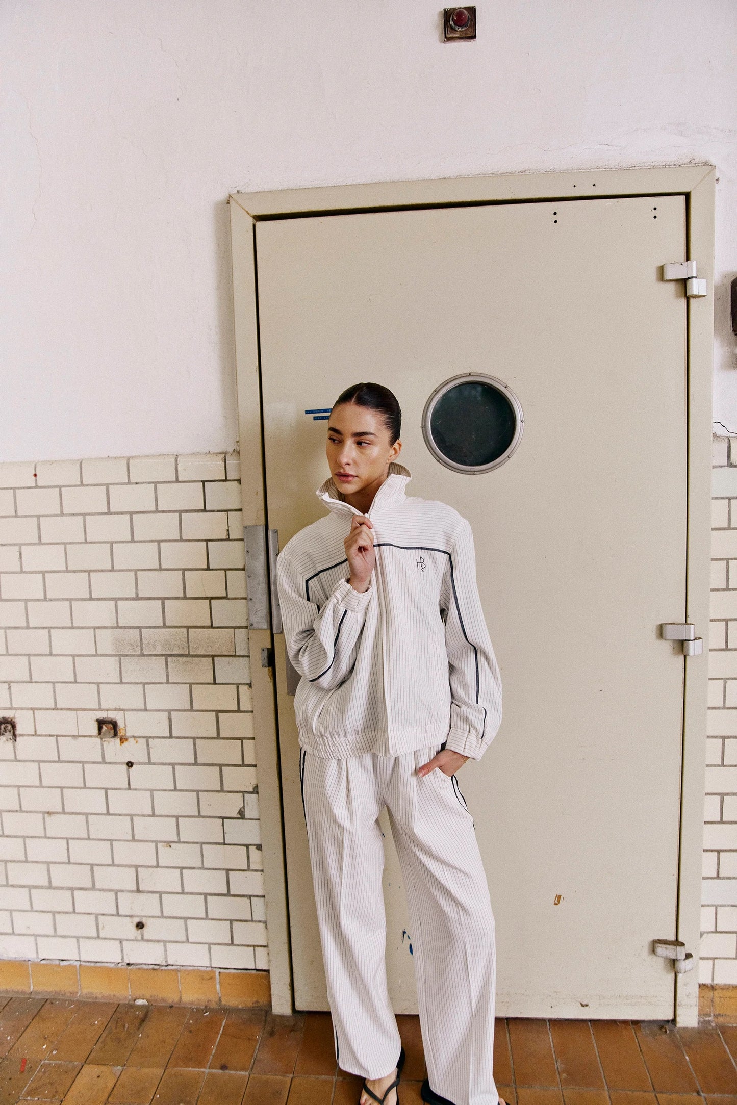 HUMBLE OleaHBS pants - Off white combi