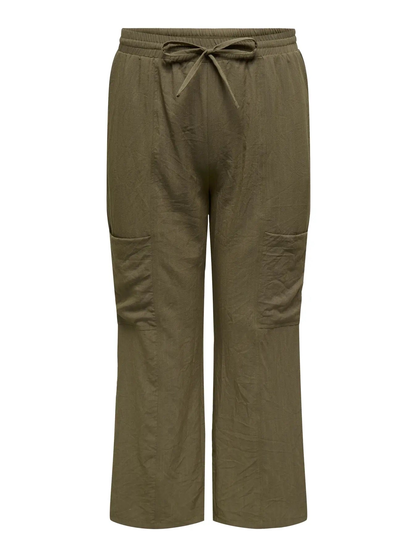 ONLY Carmakoma CARDONNA HW CARGO PANTS TLR | Canteen