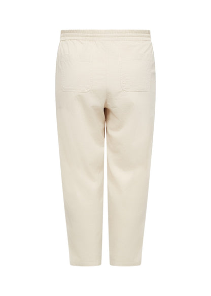 sandfarvet bukser med justerbar talje. Wasabi WA-ERICA 3 SAND