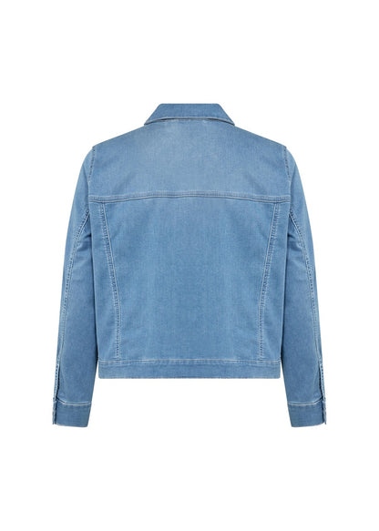 lyseblå denimjakke Wasabi WA-SUMMER 9 LIGHT BLUE DENIM