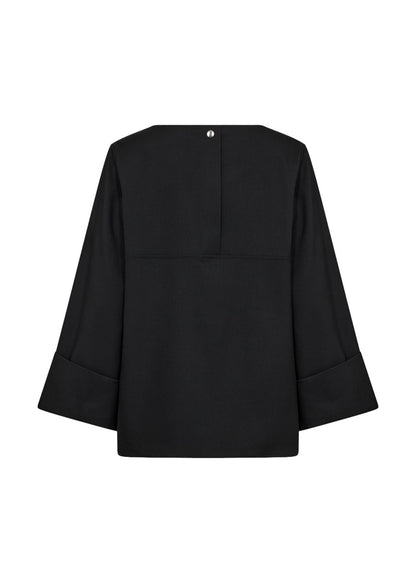 sort bluse Wasabi WA-CHRISTINA 1 Bluse Black