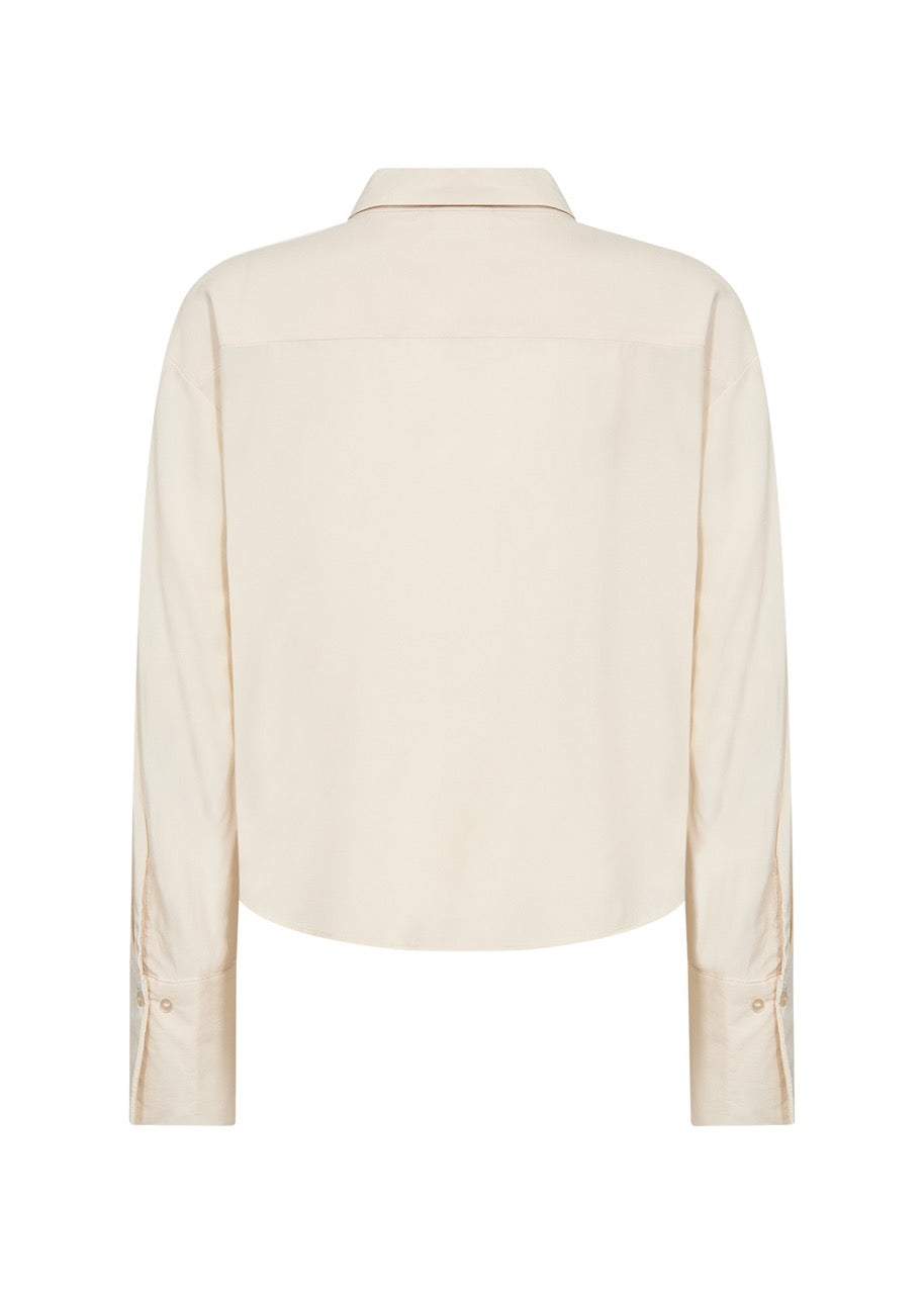 hvid skjorte Wasabi WA-CRISTA 1 Skjorte Cream