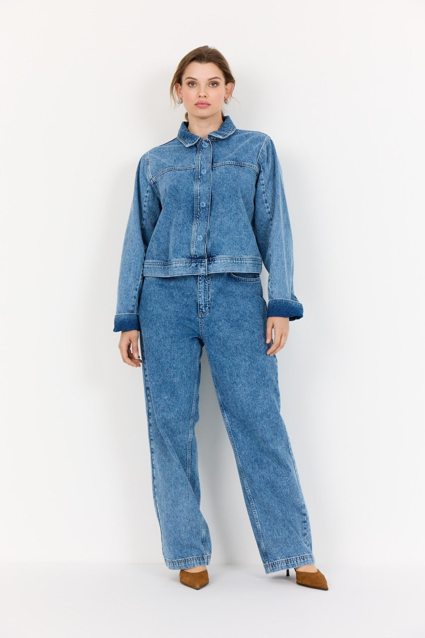Wasabi WA-CAIA 1 Jakke Medium Blue Denim