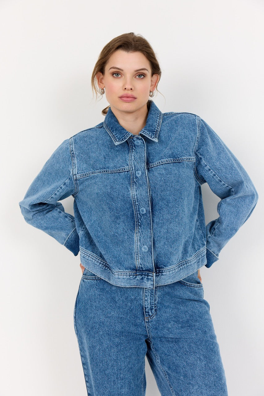 Wasabi WA-CAIA 1 Jakke Medium Blue Denim