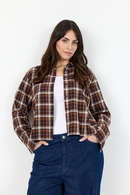 Wasabi Concept Plussize - WA-JEROME -  Chocolate Plum Combi