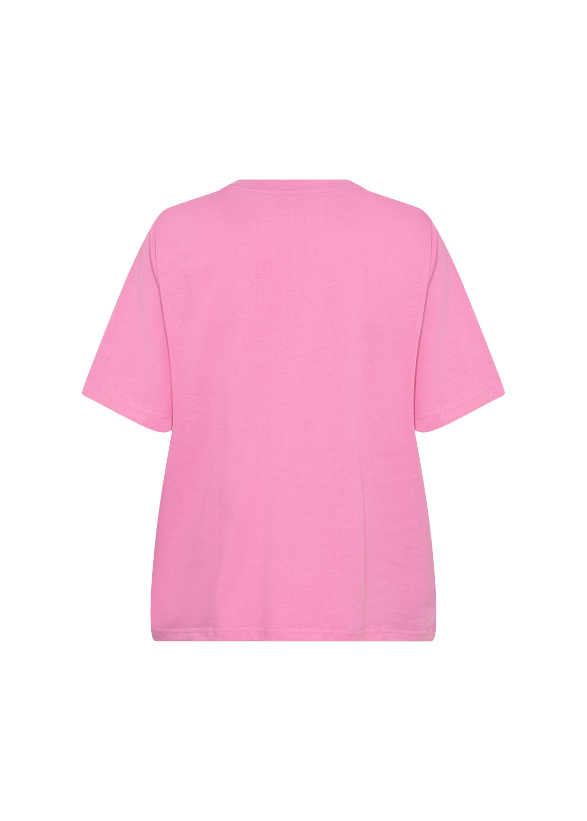 ryggen af pink t-shirt med korte ærme tog rund hals Wasabi WA-VERONA 1 T-shirt Wild Rose