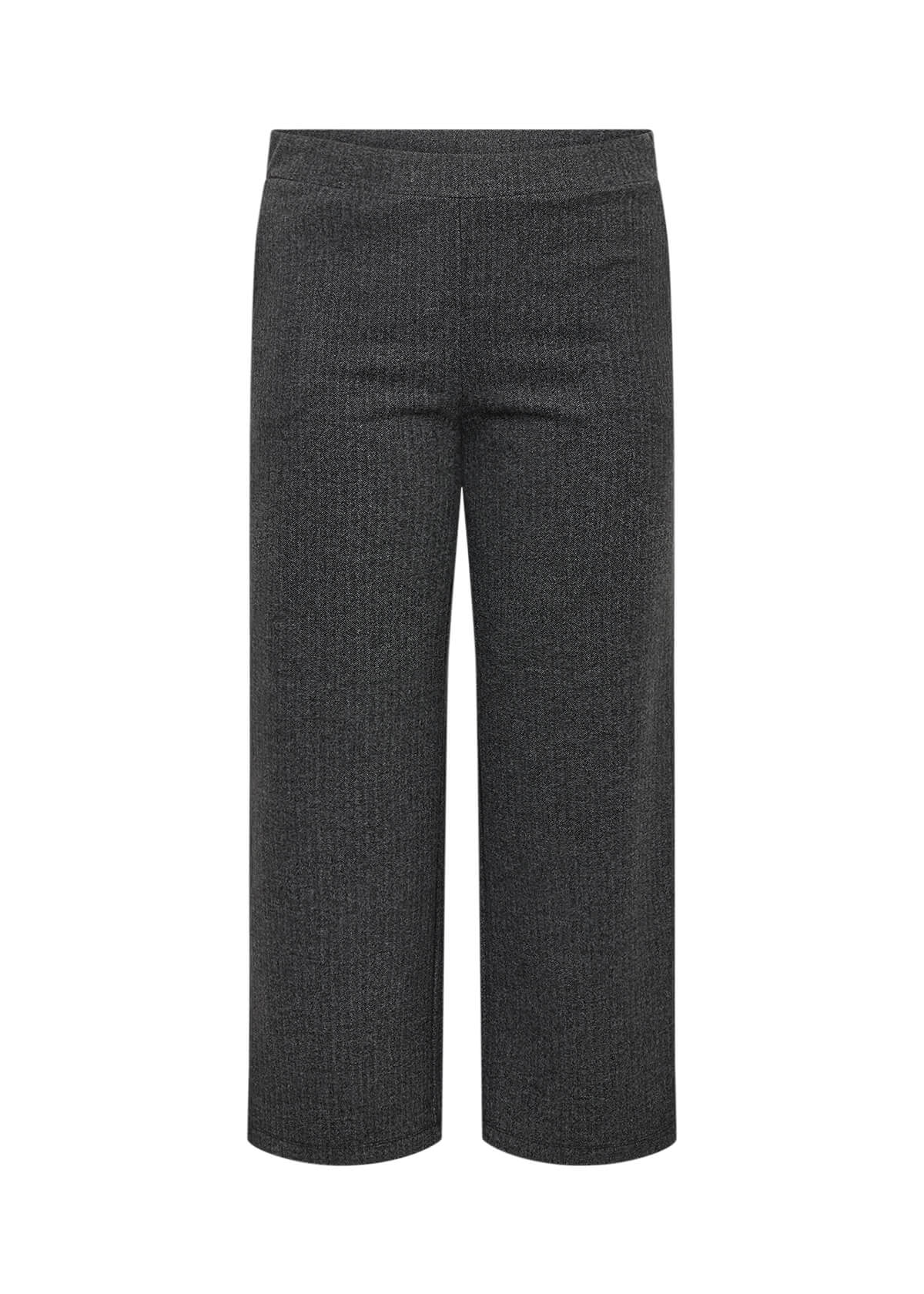 mørkegrå bukser med diskrete striber. Wasabi WA-NOIDA 3 Bukser Dark Earth Melange Comb