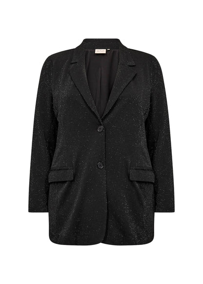 sort glimtrende blazer Wasabi WA-SANJA 4 Blazer Black Combi