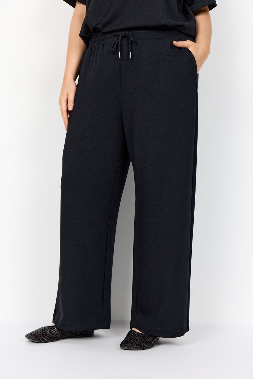 sorte joggingbukser Wasabi WA-SABINA 2 Bukser Black