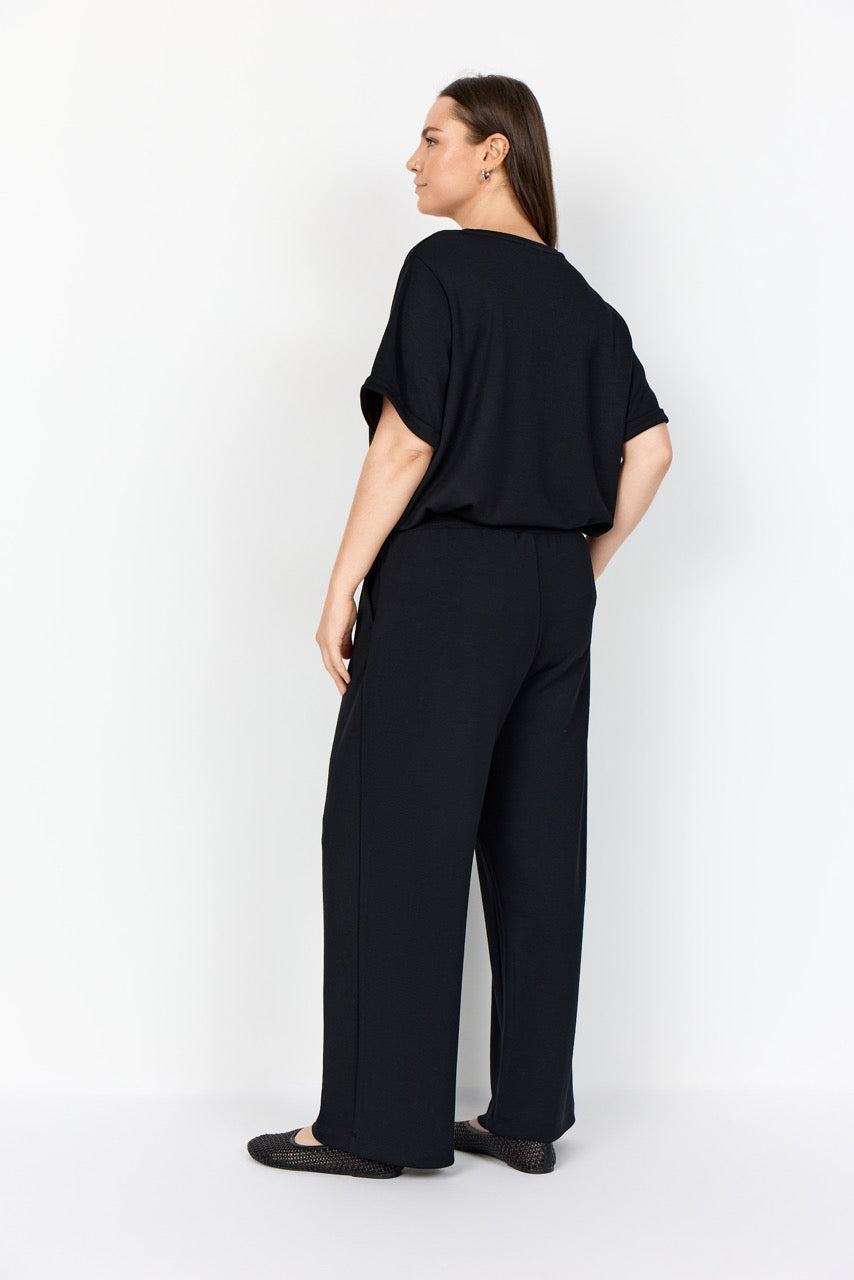 sorte joggingbukser Wasabi WA-SABINA 2 Bukser Black