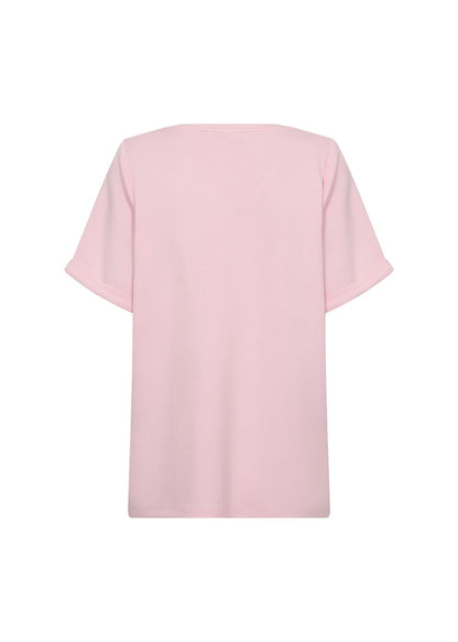 kortærmet lyserød t-shirt Wasabi WA-SABINA 71 T-shirt Rose