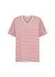 kortærmet stribet lyserød t-shirt Wasabi WA-CELESTE 1 T-shirt Rose Combi