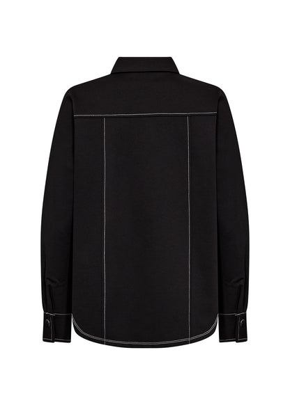 sort skjorte Wasabi WA-CHANIA 2 Skjorte Black