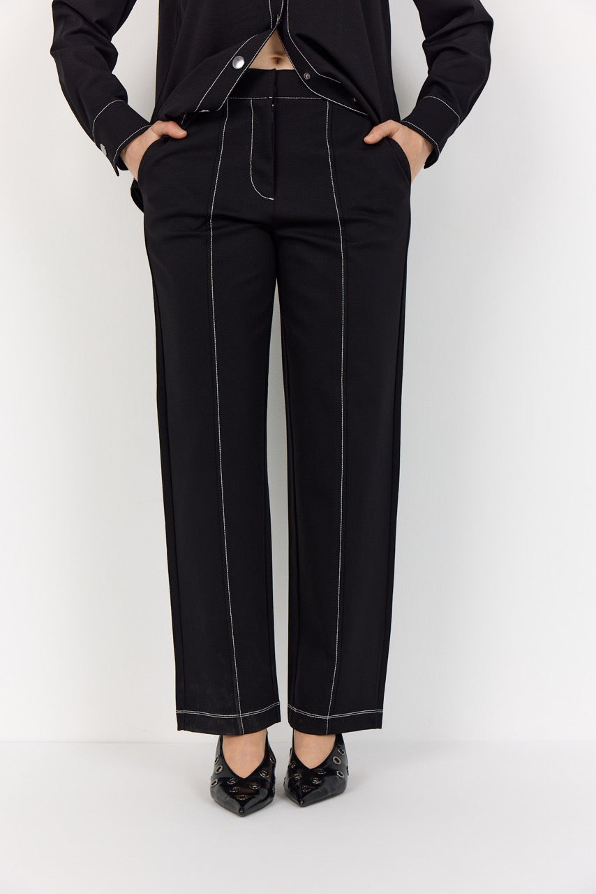 sorte bukser Wasabi WA-CHANIA 3 Bukser Black