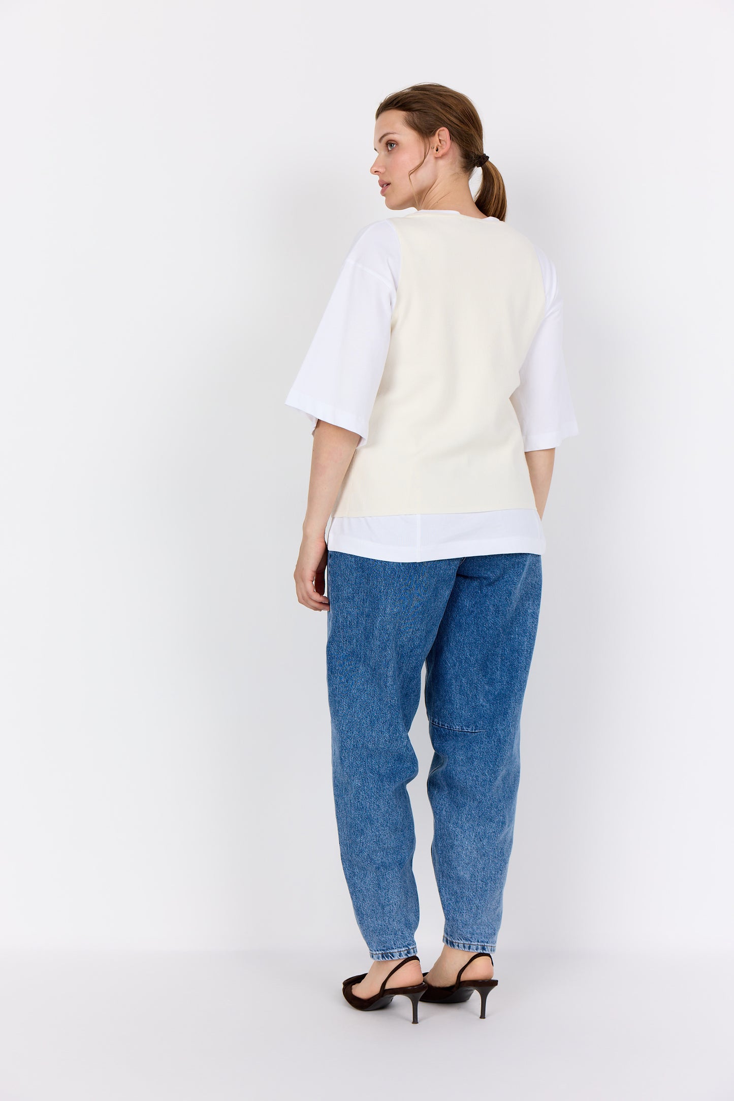 Wasabi Concept - WAISTCOAT - WA-SIKKA 5 - OFF-WHITE