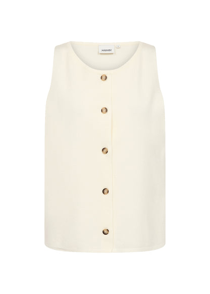 Wasabi Concept - WAISTCOAT - WA-SIKKA 5 - OFF-WHITE