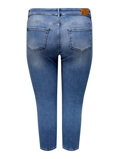 ONLY CARWILLY REG WAIST DNM CAPRI NOOS