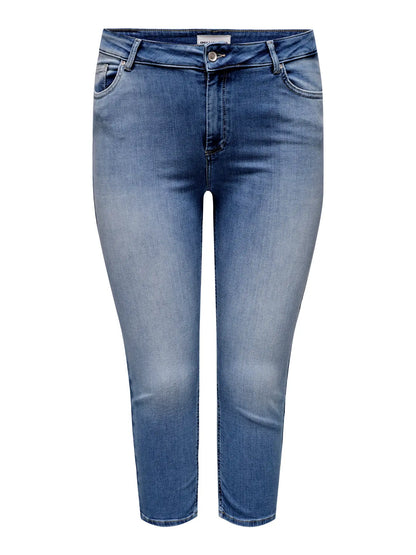 ONLY CARWILLY REG WAIST DNM CAPRI NOOS