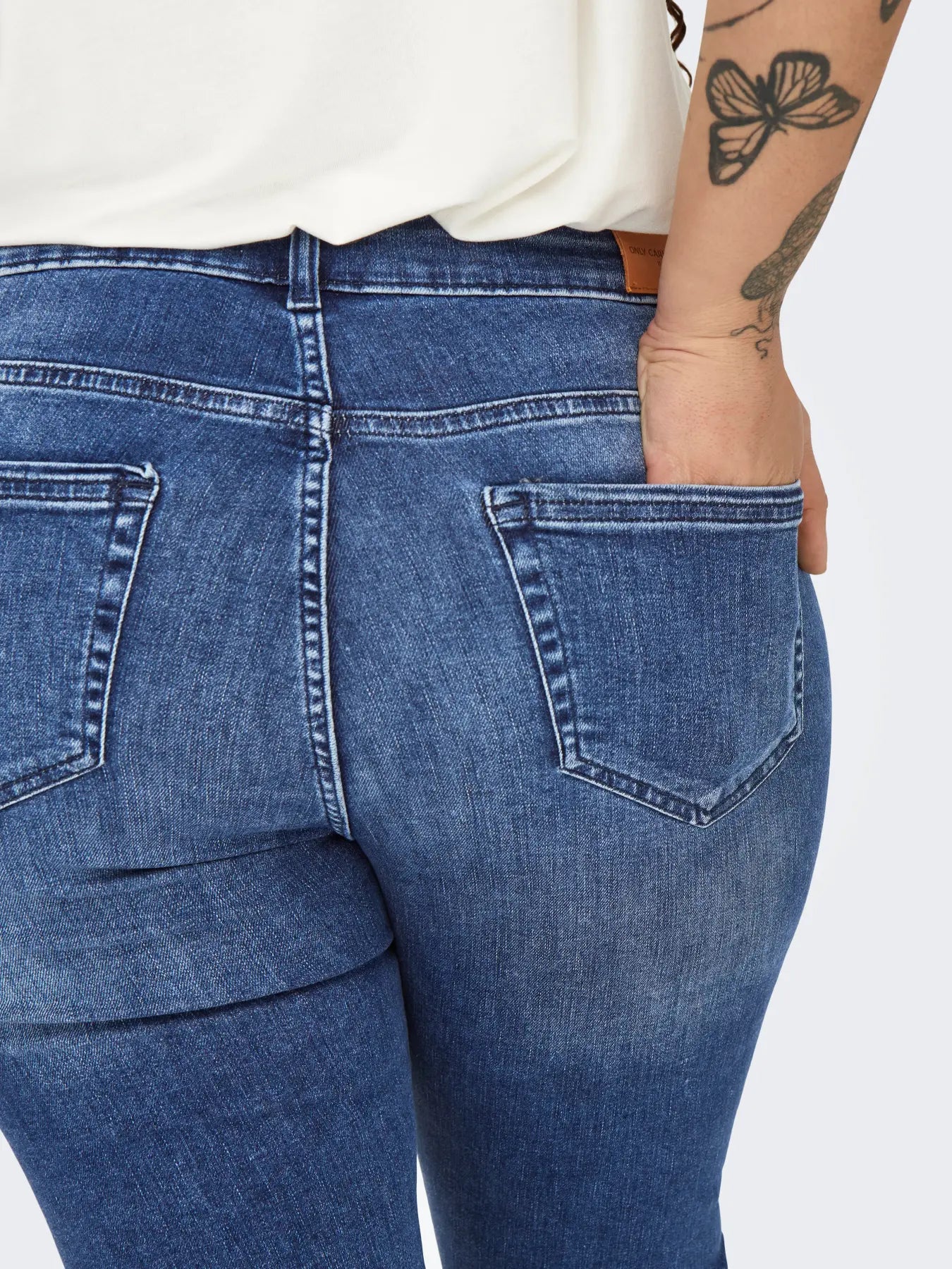 ONLY CARWILLY REG WAIST DNM CAPRI NOOS