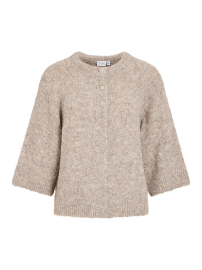 Vila - Vibows - Cardigan - Natural melange