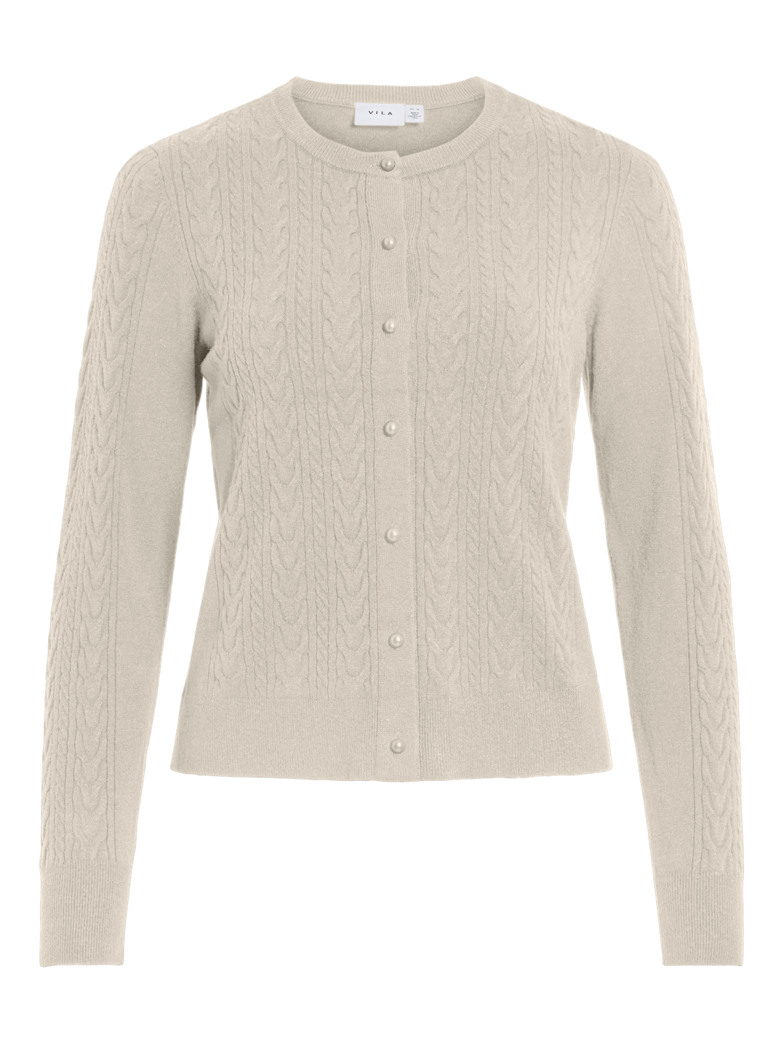 Vila - Vikerry - Cardigan - Natural Melange