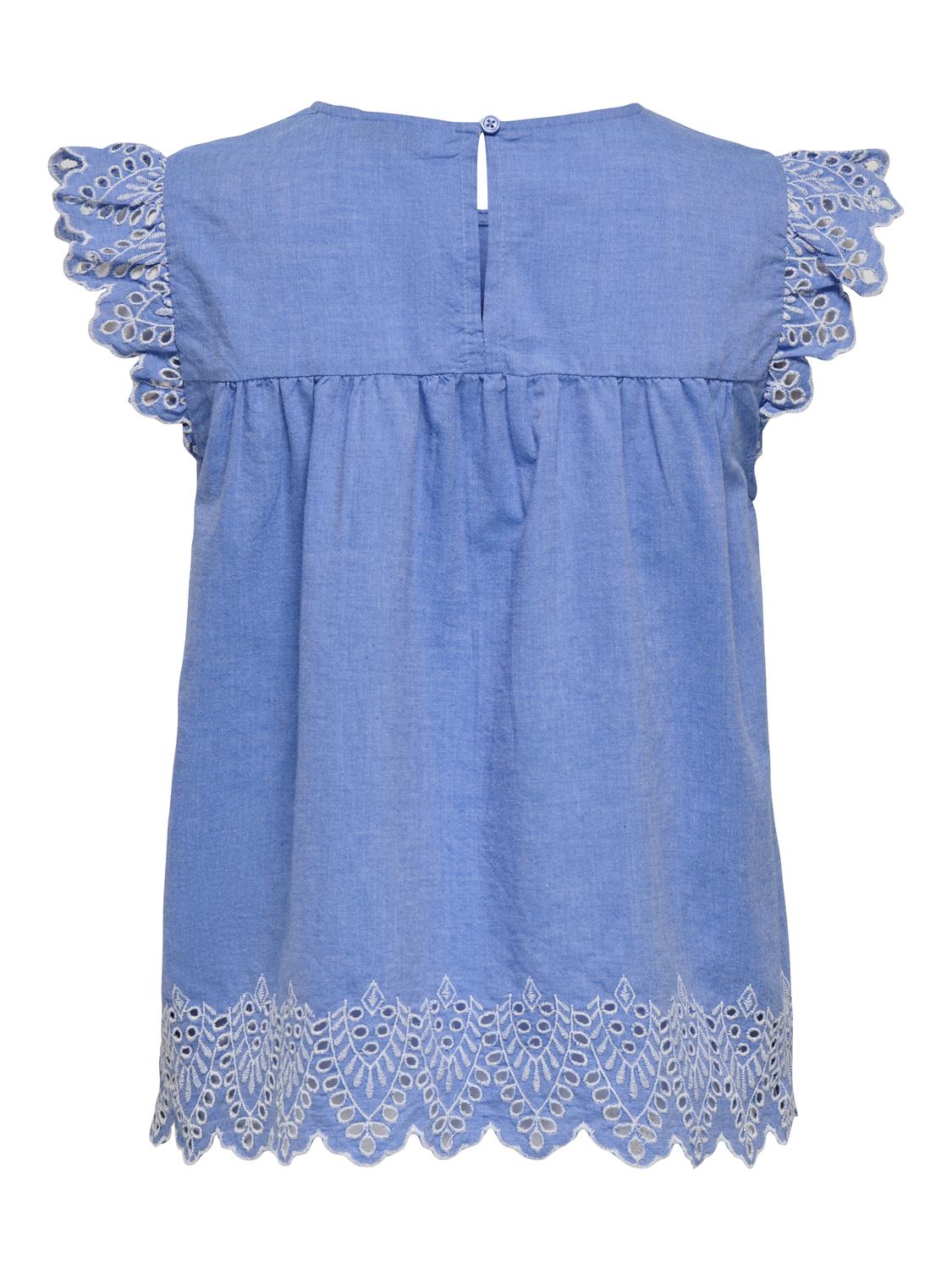 Only Carmakoma - Cartulum - Top - Blue Bonnet