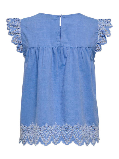 Only Carmakoma - Cartulum - Top - Blue Bonnet
