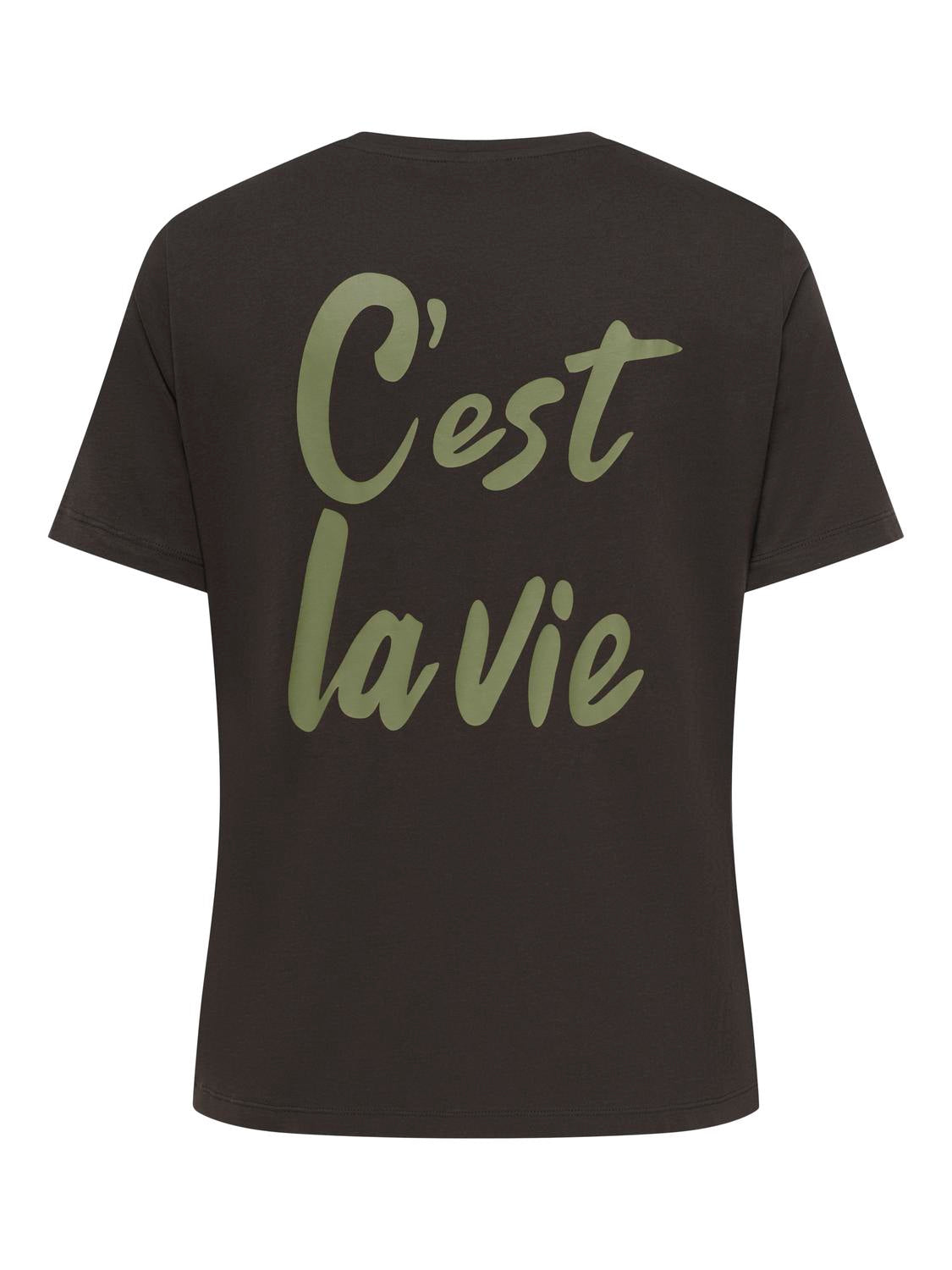 Only Carmakoma - Caresy - T-shirt - Coffee Bean