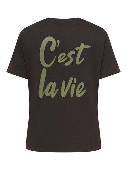 Only Carmakoma - Caresy - T-shirt - Coffee Bean