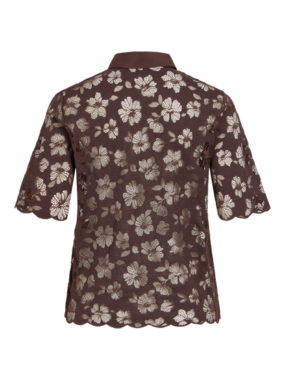 Vila - Viharriet - Skjorte - Raisin