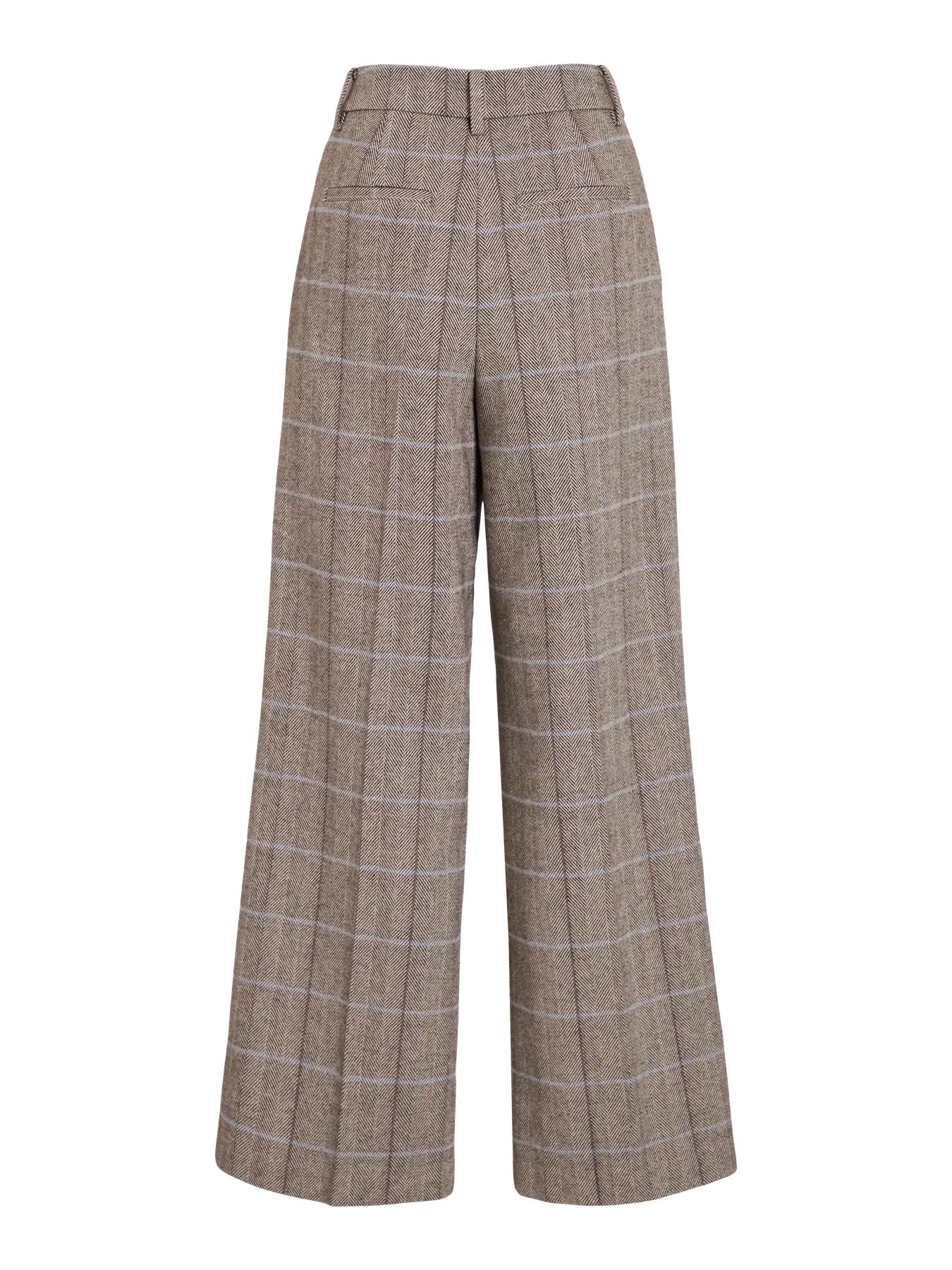 mønstrede bukser VILA VICELIN Hw Wide Tailored Pants