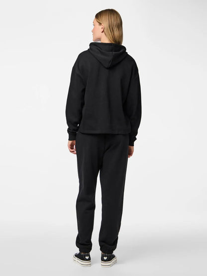 PIECES Black Trousers PCCHILLI HW SWEAT PANTS NOOS BC