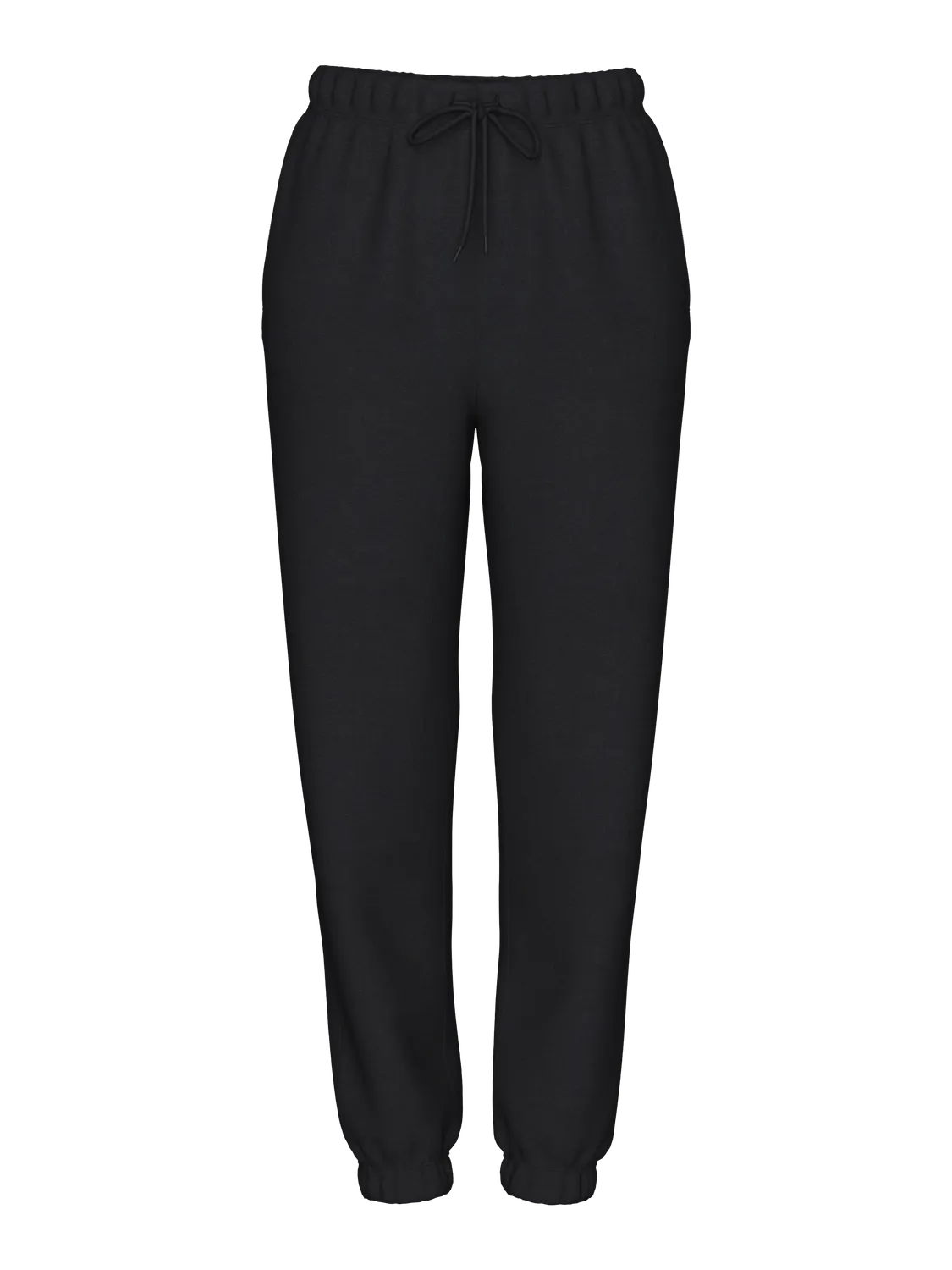 PIECES Black Trousers PCCHILLI HW SWEAT PANTS NOOS BC