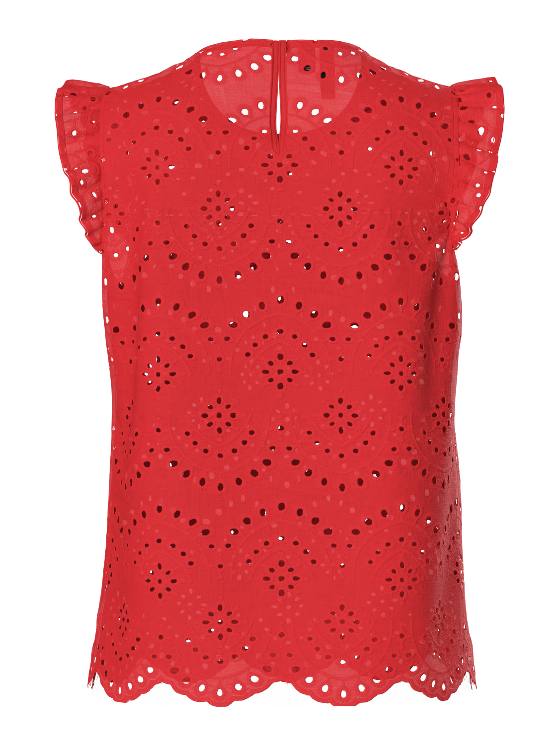 PIECES PCVILDE SL TOP NOOS | Poppy Red