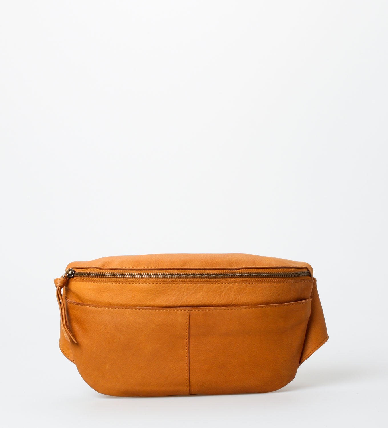 TREATS Cognac Agnes Leather Bumbag