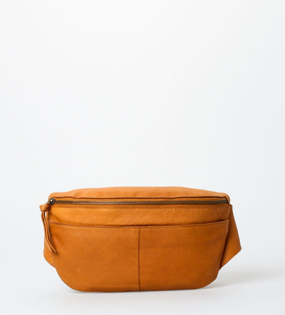 TREATS Cognac Agnes Leather Bumbag