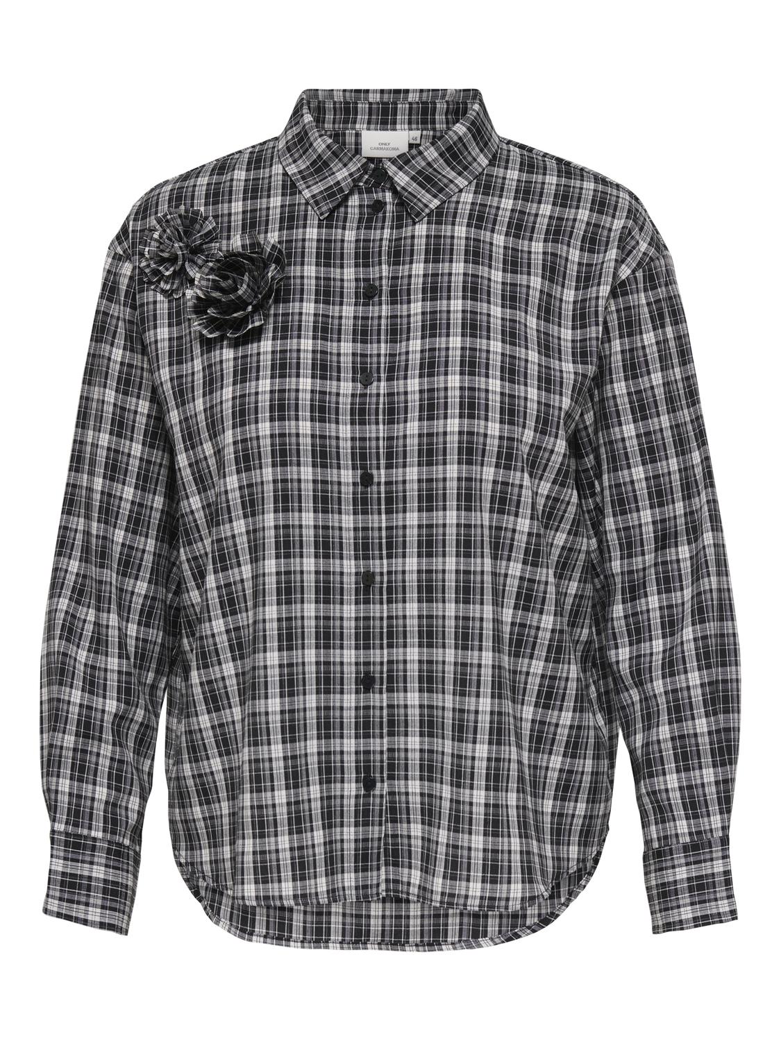 Only Carmakoma - Carbalve - Skjorte - Black