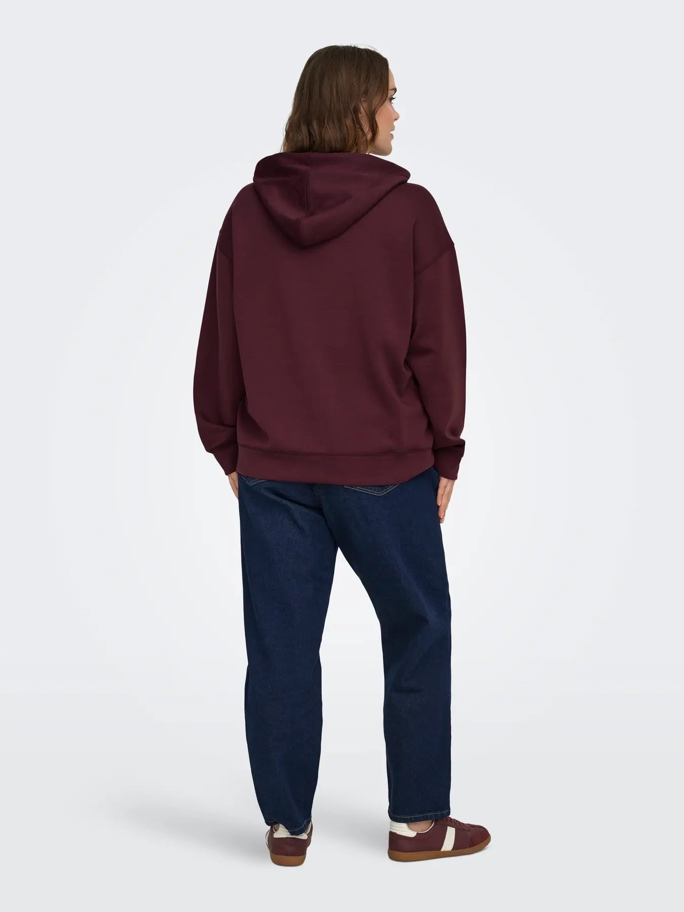 ONLY Carmakoma CARALINA LIFE LEO DETAIL HOOD BOX JRS | Decadent Chocolate Jose leo strings