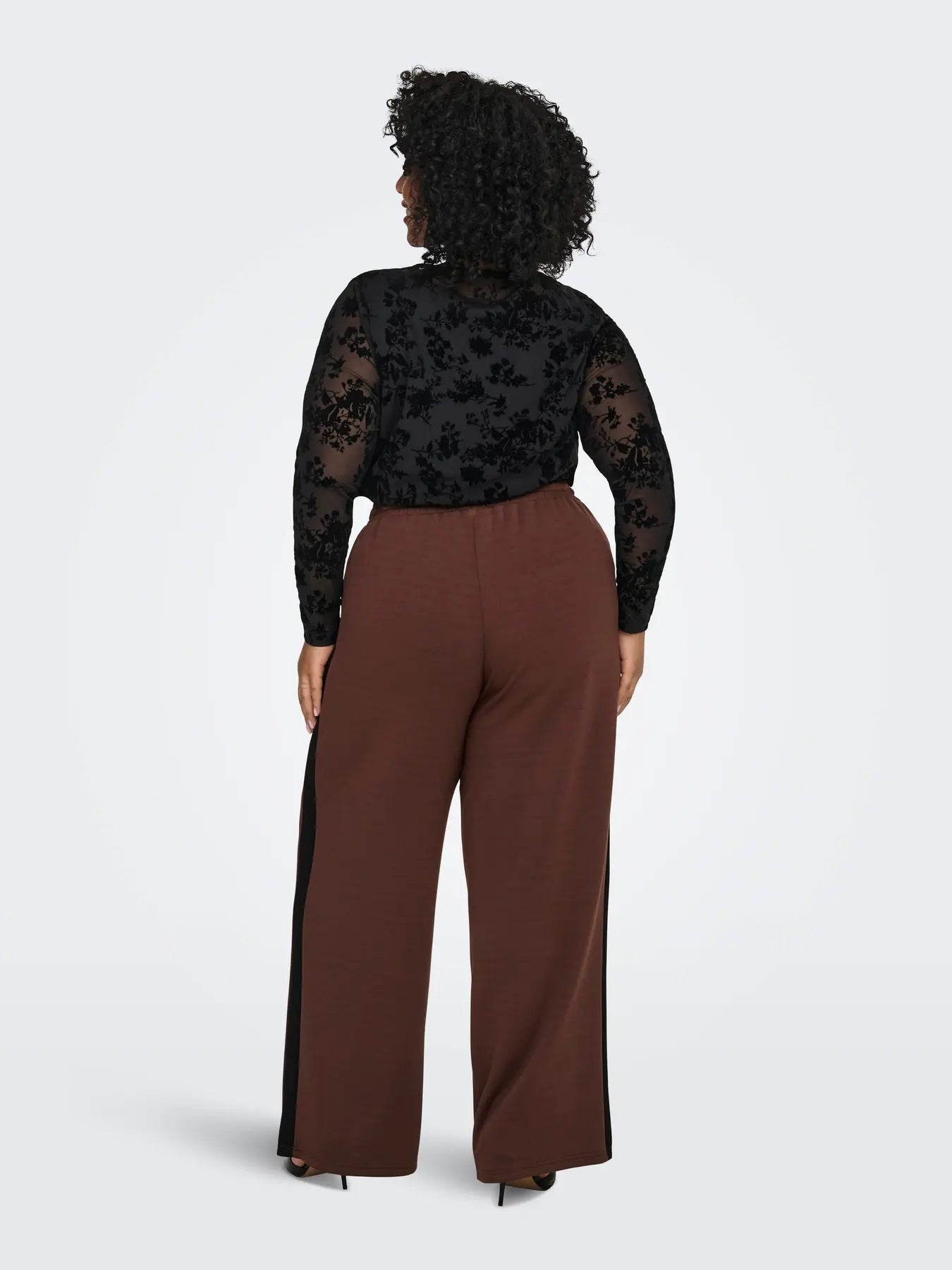 ONLY Carmakoma CARLEAH Pants | Shaved Chocolate