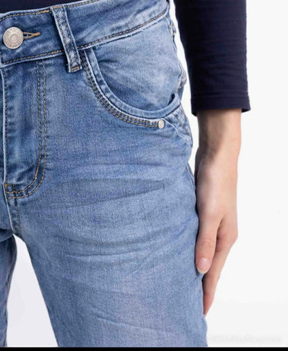 Karostar denim jeans LIGHT BLUE slim fit | KM2704