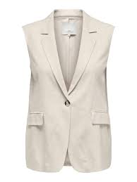 ONLY Carmakoma CARAGNES VEST | Moonbeam Melange