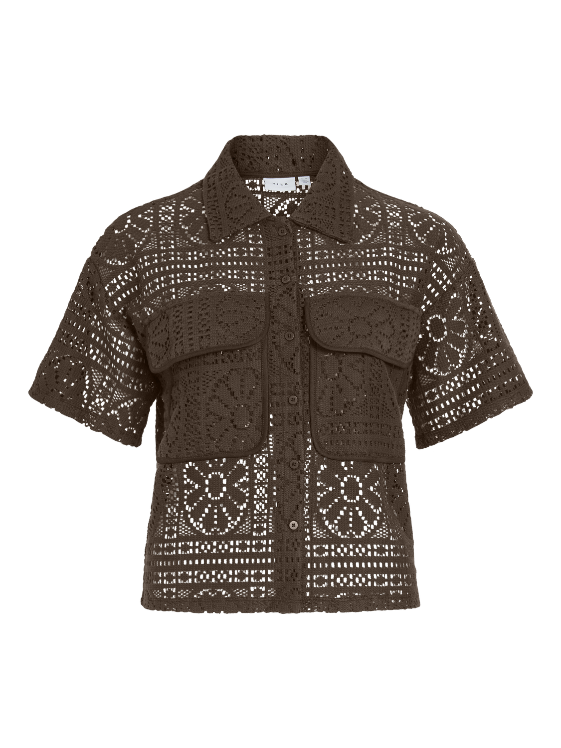 Vila - Vimerinda - Skjorte - Slate Black