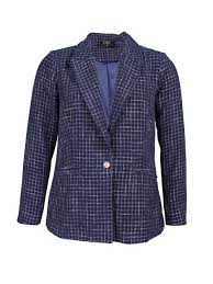 ZOEY Regatta Blue Blazer | OLIVIA
