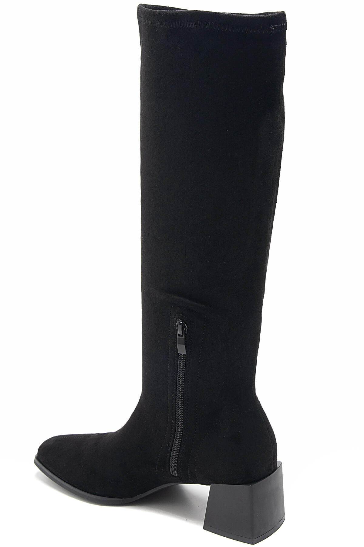 Mind by lene lang strømpe støvle med lynlås  |  sort