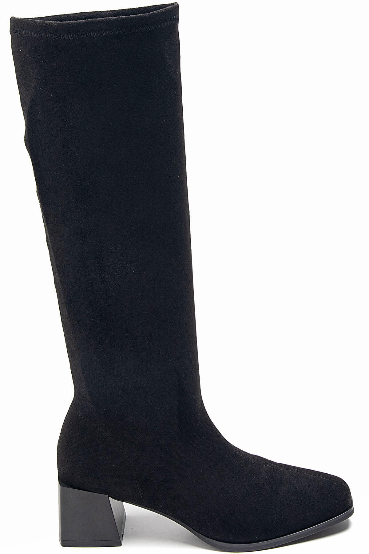 Mind by lene lang strømpe støvle med lynlås  |  sort