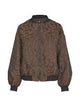 NÜ 224 Dark Brown Vesta Bomber Jacket | 8132-35