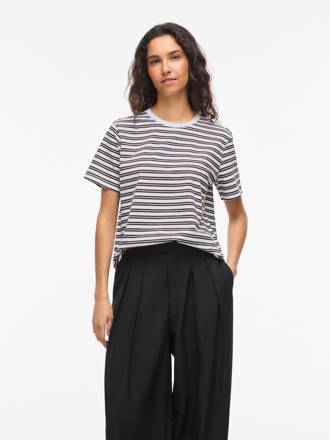 Vila - Vinora - T-shirt - Coffee Bean