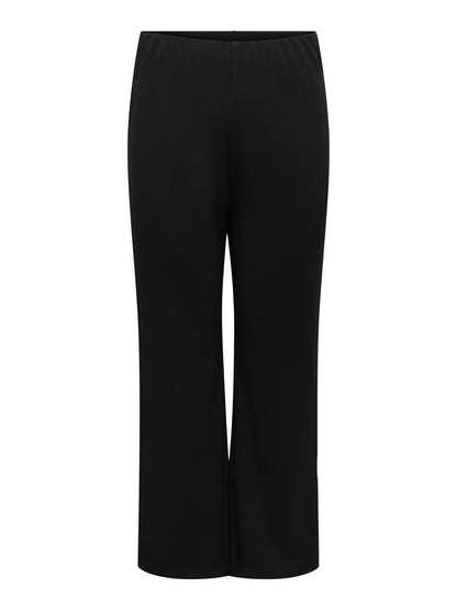 ONLY CARBREMEN-YO HW WIDE PANT - Black